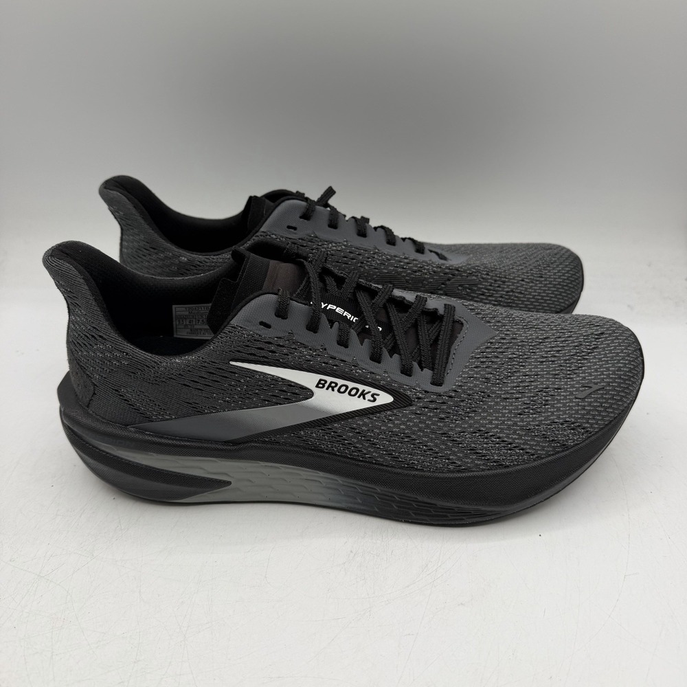 Brooks Hyperion 2 Running Shoes Womens Sz 9.5 B Black/Grey Sneakers 1204211B058